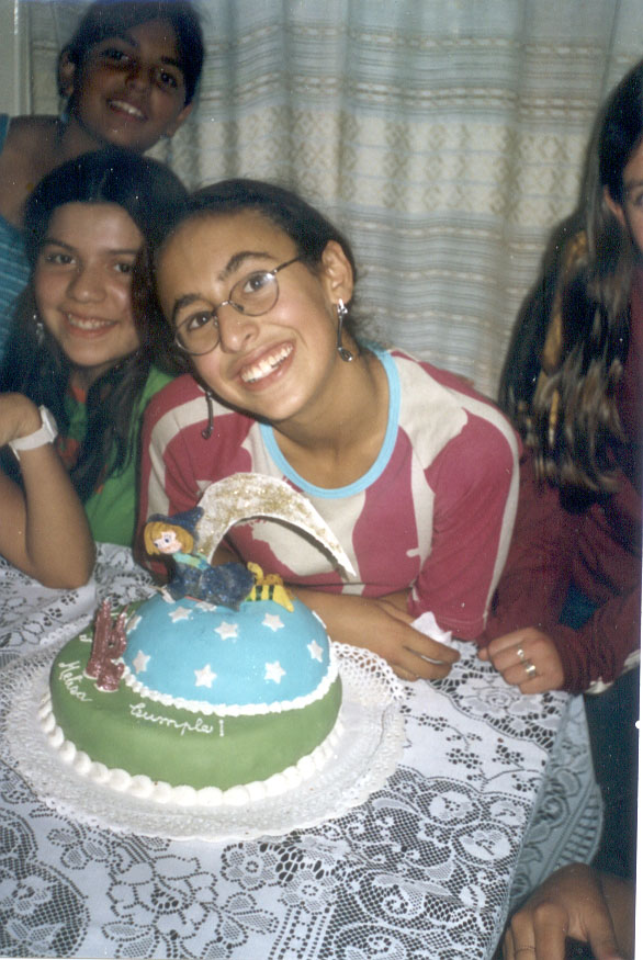 Meli, mi hermanita.