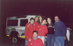 Agust&iacute;n, Yo, Marie, Cami, Anita, Yuri y El Chude