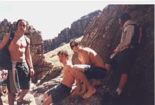 campamento de ventana
