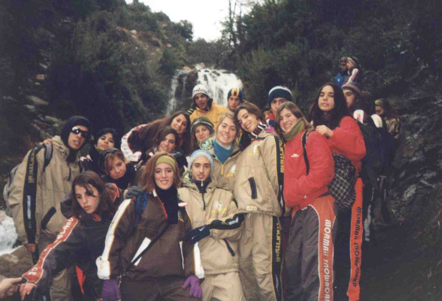 todos en una excursion en Bariloche
