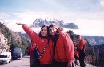 Flor y yo en Bariloche