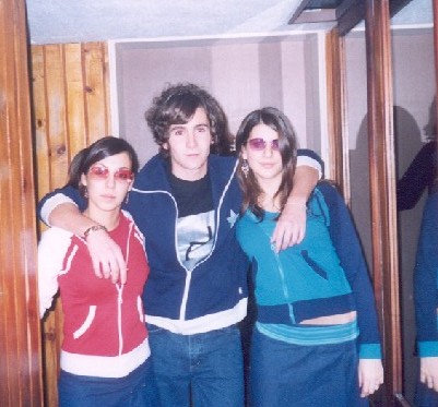 Andr�s, Flor y yo!