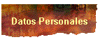 Datos Personales