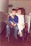 Con mi prima Leila