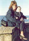 Con mam� en la rambla