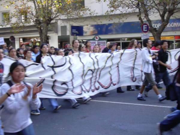 manifestaci&oacute;n por el boleto