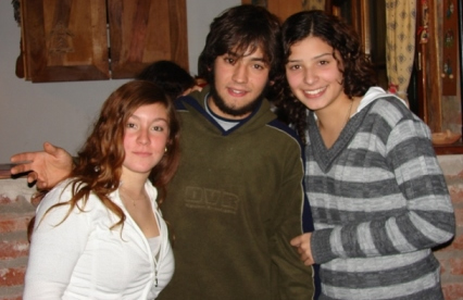 marian, yo y rocha