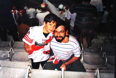 pap� y yo en el monumental