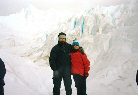 una caminata por el Perito Moreno