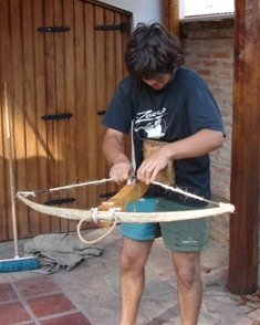 una de las ballestas que hice