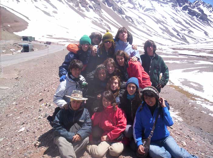 Limite con Chile.