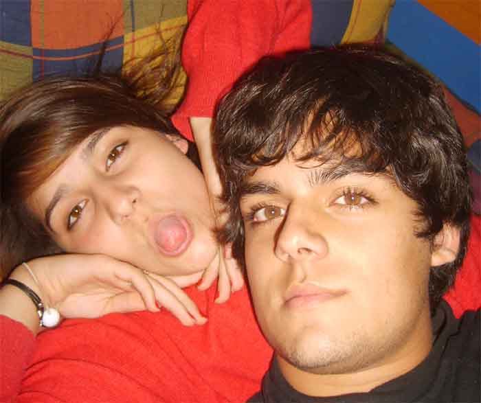 Vane y yo.