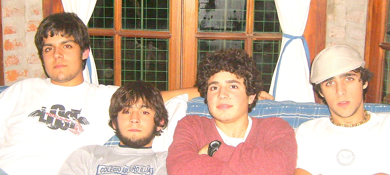 Foni, Pelu y Manuel.