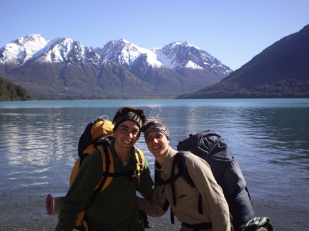 Con Marulo de acampe