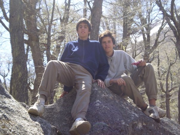 Con Juan en Vida, cerca del gran mirador 