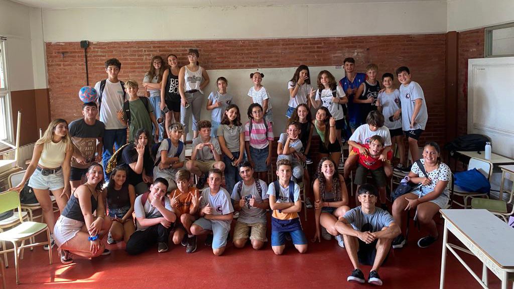 foto bienvenida de los primeros