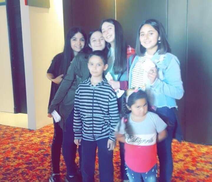 Imagen de Rocío con sus amigas