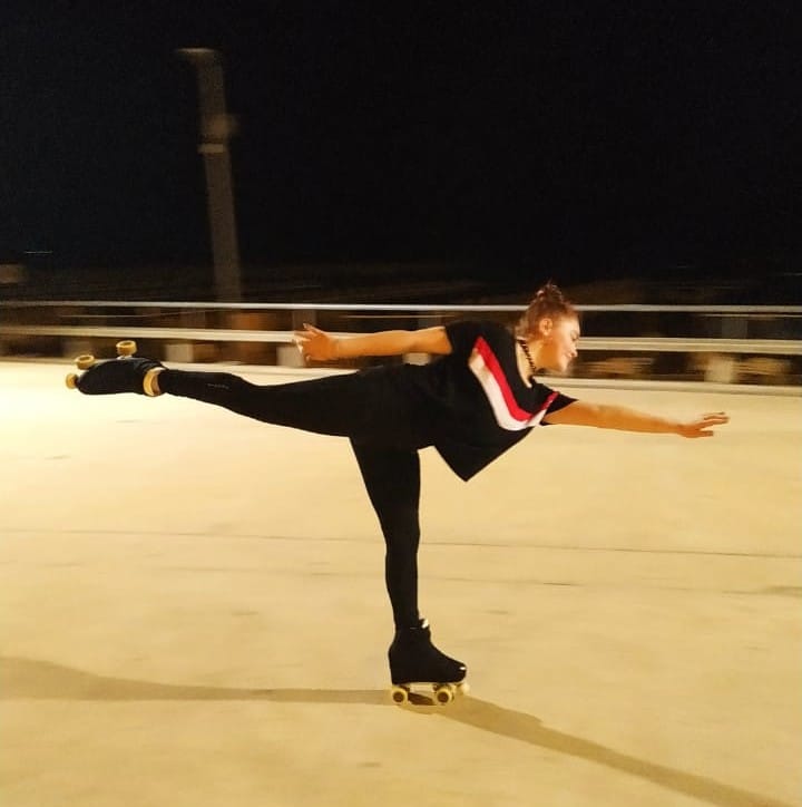  imagen mía patinando